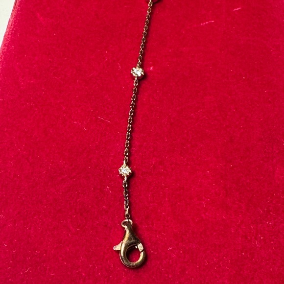 ETE Delicate Gold and Brown Bracelet 925 S - Picture 9 of 12